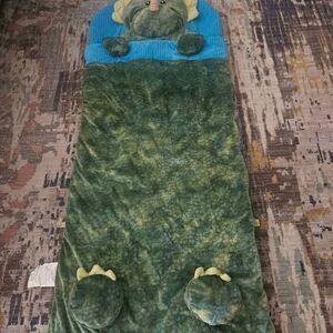 HugFun Triceratops Dinosaur Youth Slumber Party Sleeping Bag Kindermat
